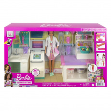 Mattel Barbie KLINIKA 1. POMOCI S DOKTORKOU HERNÍ SET