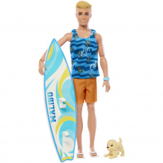 Mattel Barbie KEN surfař s doplňky