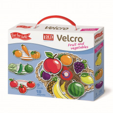 PEXI Velcro skládačky - Ovoce a Zelenina (Fruits and Vegetables)