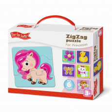 Kids Do ZigZag puzzle - pro princezny