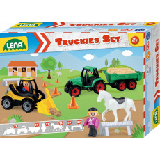 Lena Truckies Set farma, okrasný kartón
