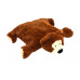 Mac Toys Polštář plyšové zvířátko - medvěd