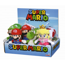 Simba Plyšová klíčenka Super Mario, 12,5 cm, 5 druhů