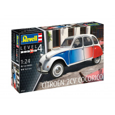 Revell ModelSet auto 67653 - Citroen 2 CV "Coccorico" (1:24)