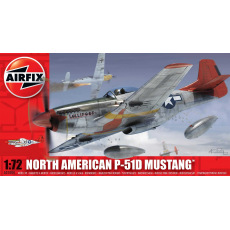 Airfix Classic Kit letadlo A01004 - North American P-51D Mustang (1:72)