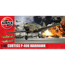 Airfix Classic Kit letadlo A05130A - Curtiss P-40B Warhawk 1:48 (1:48)