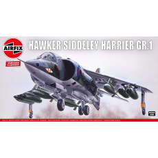 Airfix Classic Kit VINTAGE letadlo A18001V - Hawker Siddeley Harrier GR.1 (1:24)
