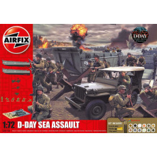 Airfix Gift Set diorama A50156A - D-Day 75th Anniversary Sea Assault (1:72)