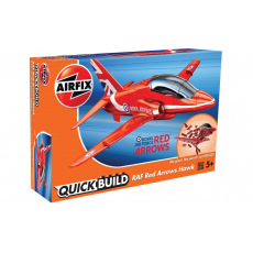 Airfix Quick Build letadlo J6018 - RAF Red Arrows Hawk
