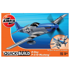 Airfix Quick Build letadlo J6046 - D-Day P-51D Mustang