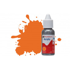 Humbrol barva akryl DB0018 - No 18 Orange - Gloss - 14ml