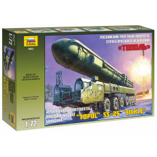 Zvezda Model Kit military 5003 - Ballistic Missile Launcher "Topol" (1:72)