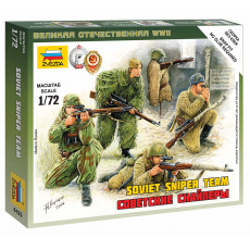 Zvezda Wargames (WWII) figurky 6193 - Soviet Snipers (1:72)