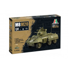 Italeri Model Kit military 25759 - M8/M20 (1:56)