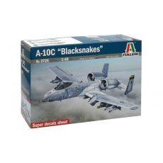 Italeri Model Kit letadlo 2725 - A-10C "Blacksnakes" (1:48)