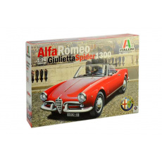 Italeri Model Kit auto 3653 - ALFA ROMEO GIULIETTA SPIDER 1300 (1:24)