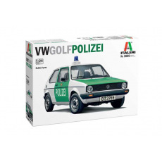 Italeri Model Kit auto 3666 - VW Golf "POLIZEI" (1:24)