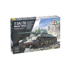 Italeri Model Kit tank 6570 - T-34/76 Mod. 43 (1:35)