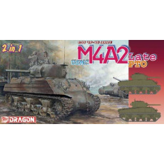 Dragon Model Kit tank 6462 - USMC M4A2 LATE PTO (2 in 1) (1:35)
