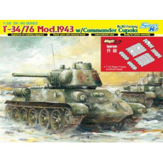 Dragon Model Kit tank 6757 - T-34/76 Mod.1943 w/Commander Cupola No.183 Factory (1:35)