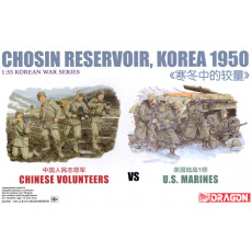 Dragon Model Kit figurky 6811 - Chinese Volunteers vs U.S. Marines, Chosin Reservoir Korea 1950 (1:35)