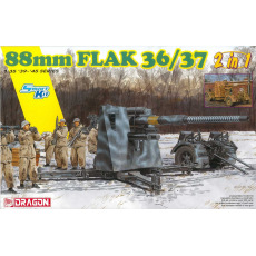 Dragon Model Kit military 6923 - 88mm FlaK 36/37 (2 in 1) (1:35)