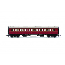 Vagón osobní HORNBY R4767 - BR Collett Coach Corridor Composite RH, Maroon