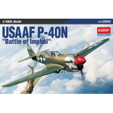 Academy Model Kit letadlo 12341 - USAAF P-40N "Battle of Imphal" (1:48)