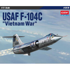 Academy Model Kit letadlo 12576 - USAF F-104C Vietnam War (1:72)