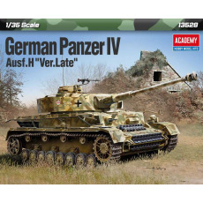 Academy Model Kit tank 13528 - German Panzer IV Ausf.H &quot;Ver.Late&quot; (1:35)