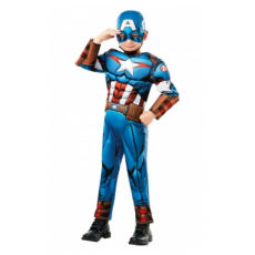 Rubies Avengers: kostým Captain America Deluxe - vel. M