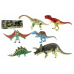 Teddies Sada Dinosaurus hýbající se 6ks plast v krabici 48x17x13cm