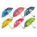 Deštník vystřelovací 66cm kov/plast mix barev v sáčku