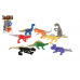 Dinosaurus/Drak 8ks plast 14-17cm v sáčku 22x35x7cm