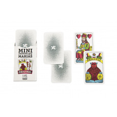 Hrací karty, s.r.o. Mariáš MINI jednohlavý společenská hra karty v papírové krabičce 4,5x7cm
