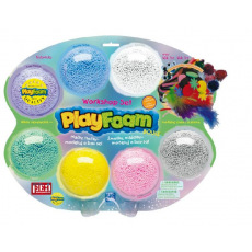 PEXI PlayFoam Modelína/Plastelína kuličková s doplňky 7 barev na kartě 34x28x4cm