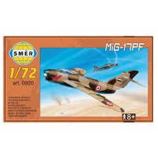 Model MiG-17PF 1:72 13,3x16,2cm v krabici 25x14x4cm