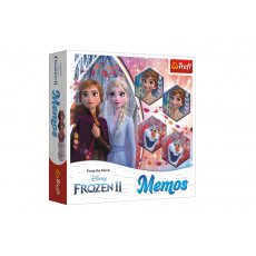 Trefl Pexeso papírové Ledové království II/Frozen II společenská hra 36 kusů v krabici 20x20x5cm