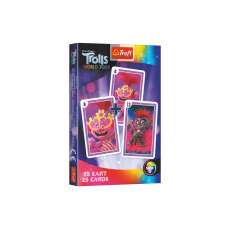 Trefl Černý Petr Trolls/Trollové společenská hra - karty v krabičce 6x9x1cm 20ks v boxu
