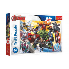 Trefl Puzzle Síla Avengers/Disney Marvel The Avengers 100 dílků 41x27,5cm v krabici 29x19x4cm