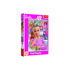 Puzzle Seznamte se s Barbie 100 dílků 41x27,5cm v krabici 19x29x4cm