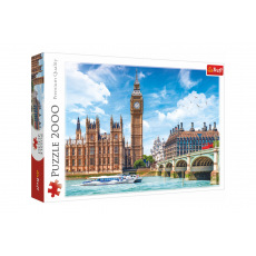 Trefl Puzzle Big Ben Londýn Anglie 2000 dílků 96,1x68,2cm v krabici 40x27x6cm