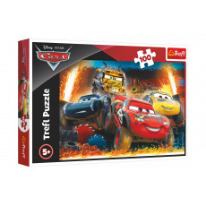 Trefl Puzzle Disney Cars 3/Extrémní závod 100 dílků 41x27,5cm v krabici 29x19x4cm
