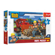 Trefl Puzzle  Bob a Wendy/Bořek Stavitel 33x22cm 60 dílků v krabici 21x14x4cm