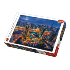Trefl Puzzle Světla v Dubaji 2000 dílků 96x68cm v krabici 40x27x6cm