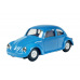 Kovap Auto VW brouk na klíček kov 11cm modré v krabičce Kovap
