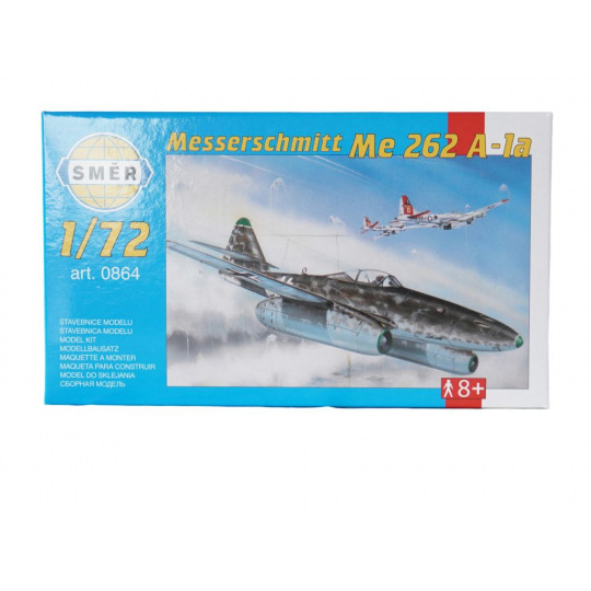 Směr modely plastové MESSERSCHMITT Me 262A     1:72