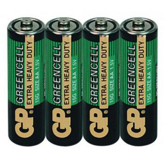 B1221 - GP zinková baterie Greencell AA