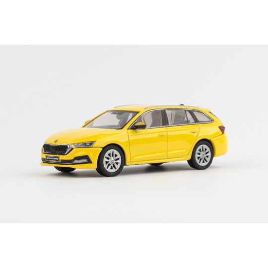 Abrex Škoda Octavia IV Combi (2020) 1:43 - Žlutá Telecom