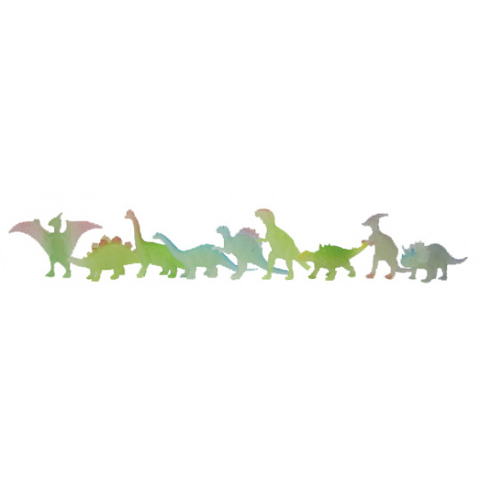Rappa Dinosauři svítí ve tmě 9 ks v sáčku